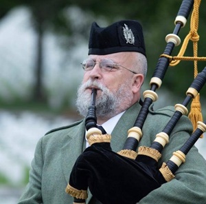 Bagpiper in the Ozarks Chris Apps