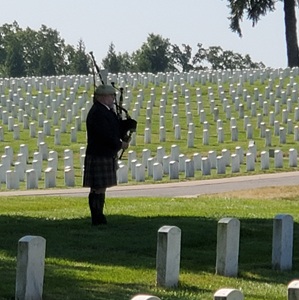 Funeral Bagpiper in the Ozarks